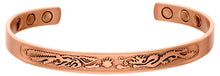Load image into Gallery viewer, Western Sky "Gecko" Copper Bracelet With Magnets
