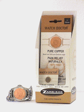 Load image into Gallery viewer, "Watch Doctor" Back Of Watch Copper Bracelet