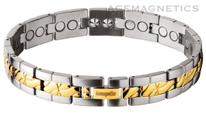 "1ATG" Titanium Magnetic Bracelet With "Germanium" Inserts.