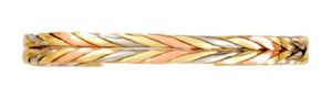 "Autumn Wheat" Copper Bracelet
