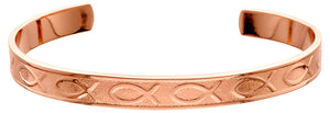 "Fishers Of Men" Copper Bracelet