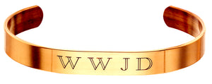 "WWJD" Copper Bracelet